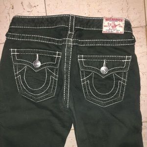 Super soft True Religion olive pants